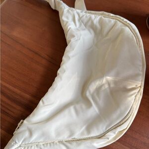Uniqlo Cream Crescent Sling Bag